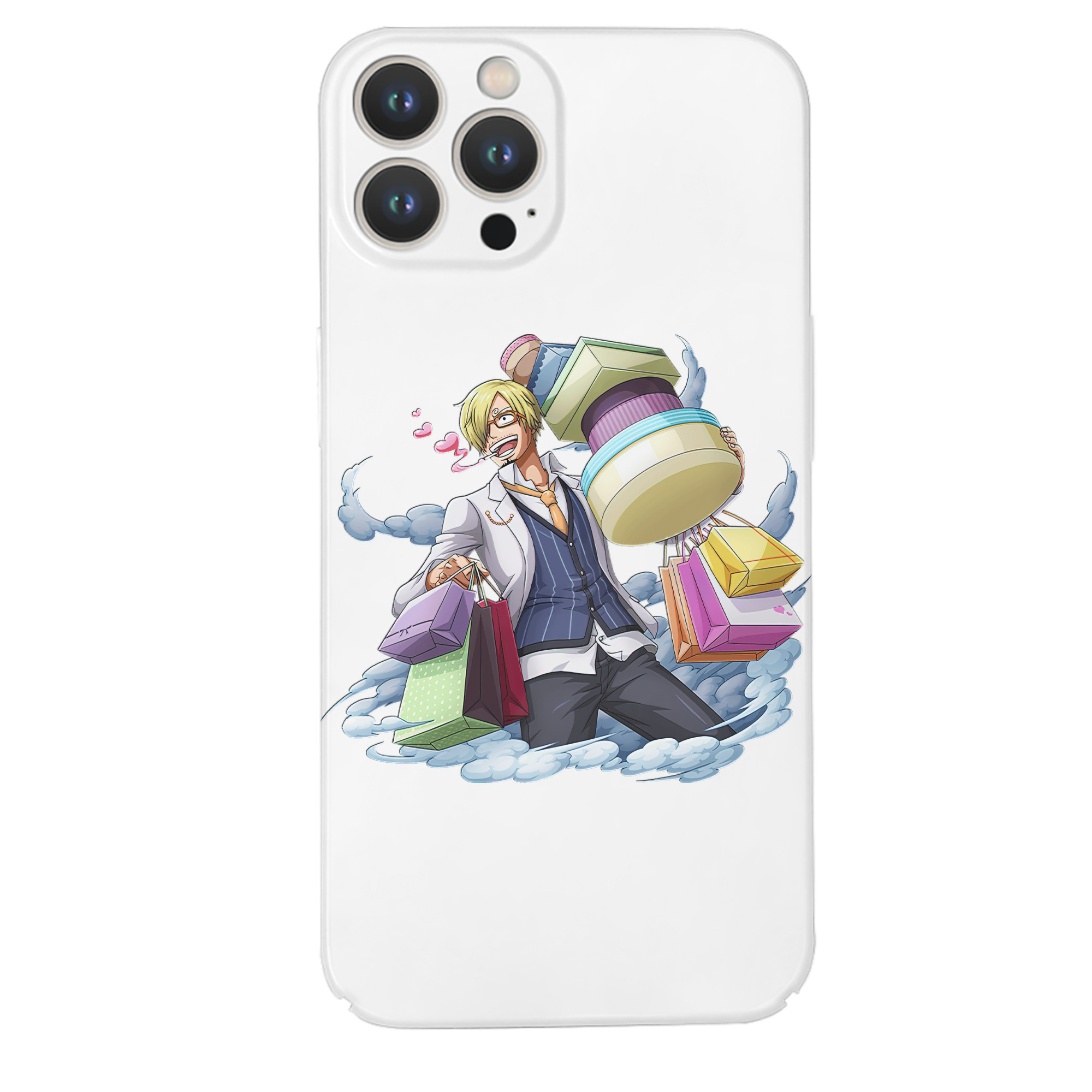 （画像用） ワンピース サンジ ONE PIECE Sanji 【iPhone 14シリーズ対応】ハードケース